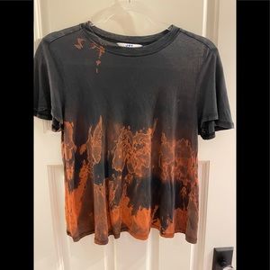 JoyLab Bleach Dyed Top